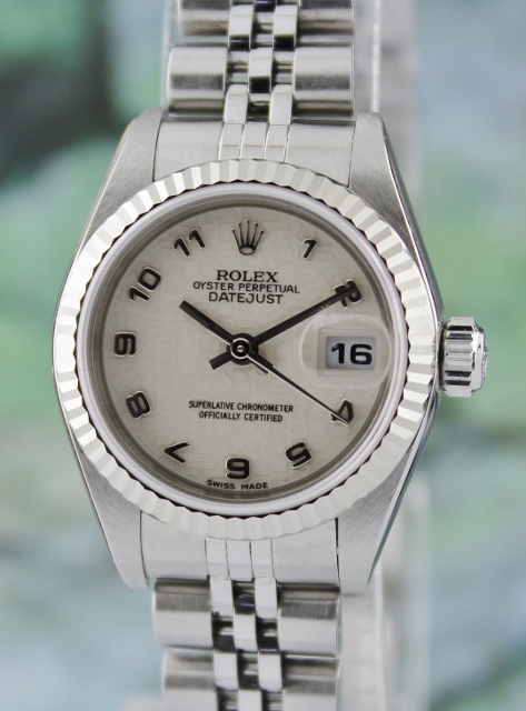 (image for) ROLEX STAINLESS STEEL LADY OYSTER PERPETUAL DATEJUST / 69174